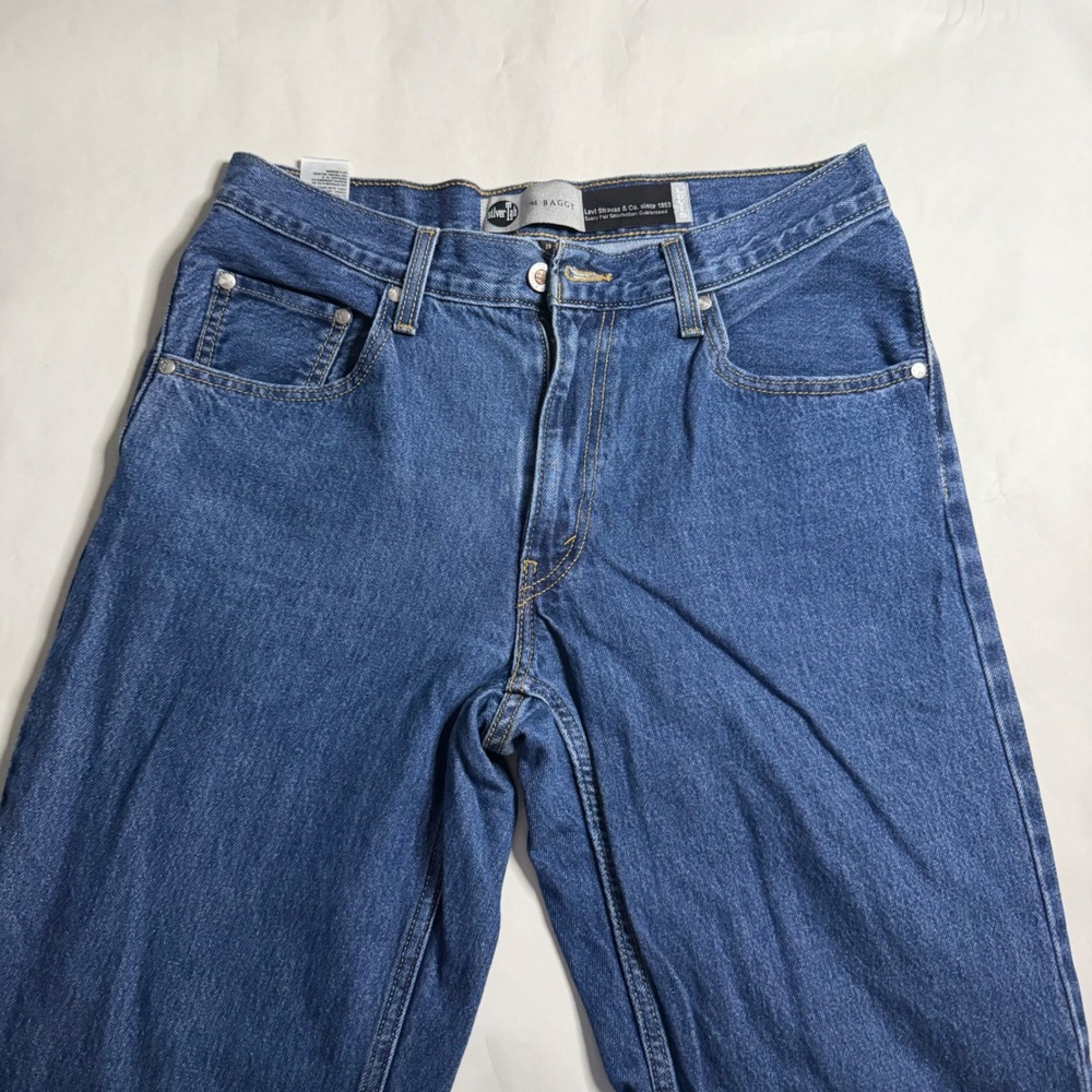Levis SilverTab 94 Baggy Jeans‎ Mens 29x31 Medium Wash Blue Denim A3510-0008